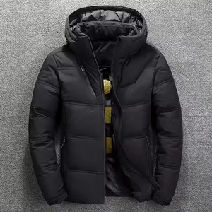Vente en gros Veste de luxe coupe-vent chaude d'hiver Veste bouffante brillante pour hommes Veste en duvet épaisse d'extérieur pour homme - Product Image 4