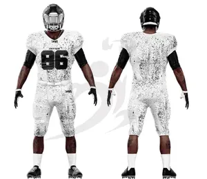 Uniforme de fútbol americano personalizado Unisex, ropa deportiva de sublimación completa - Product Image 1