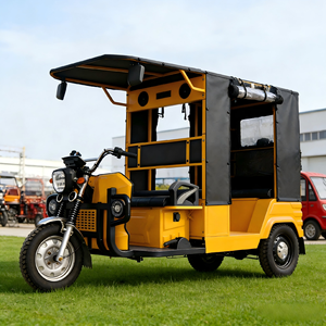 Modern Passenger Tricycle for Sale, Durable Three Wheel <b>Transport</b> <b>Vehicle</b> with Spacious Interior and Reliable Performance - Product Image 4