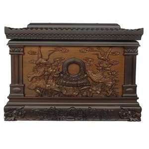 Luxury Wooden Cremation <b>Urns</b> for Human Ashes Funeral <b>Urn</b> Wood <b>Pet</b> <b>Urns</b> Wooden Box From Indian Exporter from Indian Exporter - Product Image 2