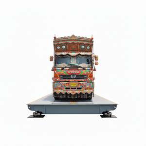 Pont-bascule électronique de 120 tonnes à usage intensif |   Balance de camion industrielle avec cellules de pesée numériques et analogiques - Product Image 2