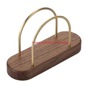 Top Quality Plated Metal Design <b>Napkin</b> <b>Holder</b> For Dining Table Kitchen & Restaurant Use Decorative Tissue Dispenser Stand - Product Image 5