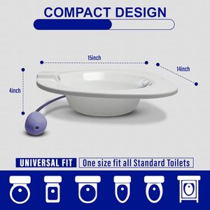 Bañera Portátil de Plástico OTICA para el Cuidado Postparto, Alivio de Hemorroides, Higiene Perineal, Limpieza Vaginal y Anal - Product Image 5