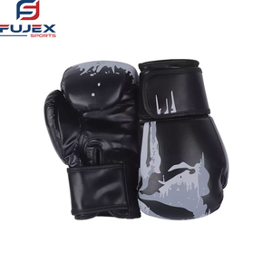 ถุงมือชกมวยแบบซับลิเมชันวัสดุแบบใหม่โลโก้ตามสั่ง - Product Image 4