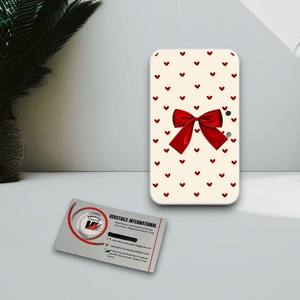 Plaques à cils en acrylique magnétique avec logo personnalisé, en forme de cœur, de papillon, de diamant, de couleur rouge, pour extensions de cils, marque privée - Product Image 5