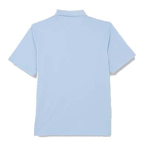 Camisetas de polo de golf informales personalizadas OEM para hombre, de secado rápido, manga corta, algodón, patrón sólido, de talla grande, transpirable, antibolitas - Product Image 3