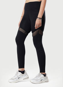 Vente en gros de vêtements de forme pour femmes grande taille Leggings de compression noirs amincissants sans couture - Product Image 5