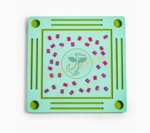 Plateau de table Mahjong flottant imprimé de logo dans la <span class=keywords><strong>plage</strong></span> de la piscine 35.5 pouces fête de natation Sport Mah Jong jeu Tables flottantes - Product Image 2