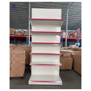 Estanterías Metálicas de Acero de Varias Capas a Precio de Fábrica, Estante Individual para Abarrotes, Góndola, Estanterías de Venta al por Menor para Supermercados - Product Image 6