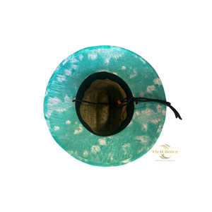 หมวกฟางโลโก้ปรับแต่งได้สำหรับผู้ชายผู้หญิงและผู้ชายสำหรับการเดินทางประจำวันแบบลำลองสำหรับกิจกรรมโต้คลื่นตกปลาชายหาด - Product Image 6