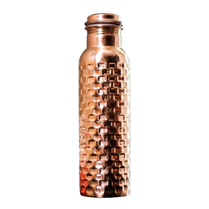 Copper <b>Bottle</b> For Green Lifestyle With Large 950ml Kitchenware and Travel <b>Water</b> Storage <b>Bottle</b> Health Benefits <b>Metal</b> - Product Image 4
