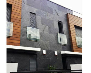 Design d'intérieur de cuisine Finition naturelle Antiacide Rustique Bloc Poli Surface fendue Extérieur Pierre Placage Flexible Intérieur Ardoise - Product Image 3