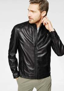 Premium Quality Unisex Leather Bomber Jacket 100% <b>Genuine</b> Cowhide Leather Camouflage Pattern Stand Collar Windproof Winter - Product Image 4