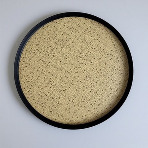 Placa de cargador de hierro Ocean Mist, remolinos azulados inspirados en el mar, arte moderno ligero, diseño antiguo para bodas costeras serenas - Product Image 3