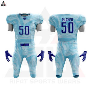 Nuovo arrivo giovani personalizzabili maglie da Football americano stile giovanile Design traspirante ad un prezzo ultime divise - Product Image 3