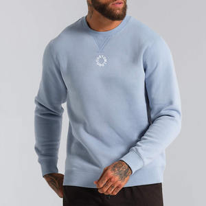 Sudadera de Cuello Redondo Retro de Algodón 100% de 350g, Estilo Americano Lavado, Corte Holgado, Antiencogimiento, para Hombre - Product Image 1