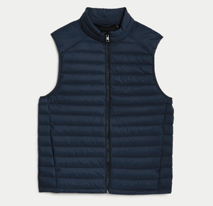 Chalecos sin mangas para hombre, chaqueta acolchada, ligera, cálida para invierno, informal, para exteriores, trabajo, acolchada, cortavientos, chaqueta térmica - Product Image 1