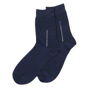 Men's <b>Socks</b> - Navy Blue - Product Image 1