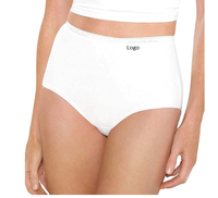 Culotte Hipster Femme 100% Coton Tricotée ODM Lavable en Machine Sans Étiquette Super Douce avec Ceinture en Peluche