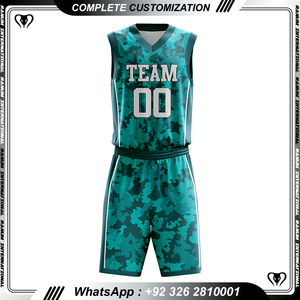 Meilleure vente 100% polyester fait uniforme de basket-ball professionnel uniforme de basket-ball de haute qualité - Product Image 6