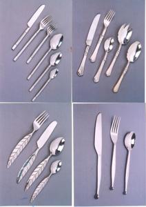 Couverts de luxe pour hôtel, accessoires de table à manger, couverts de cuisine, couverts en métal design, style classique - Product Image 4