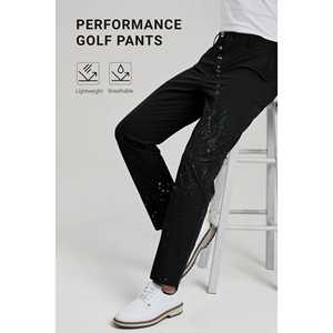<b>Men's</b> Pants Washed golf <b>trousers</b> created for smooth movement breathable comfort and relaxed fit during daily sports routines - Product Image 6