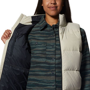 Chaleco Acolchado de Invierno para Mujer, Chaqueta de Punto con Burbujas, Impermeable, Talla Grande, Logotipo Personalizado OEM - Product Image 6