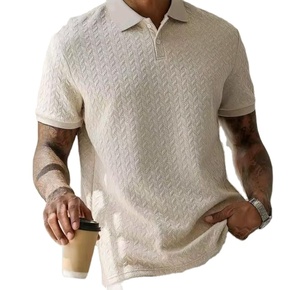 Ensemble short et t-shirt décontracté pour homme, séchage rapide, respirant, en toile satinée imperméable, couleur unie, taille mi-haute, avec poches - Product Image 2