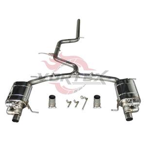 Sistema de Escape Catback con Silenciador y Tubos de Ajuste Valvetronic de Acero Inoxidable Pulido OEM de Vortex Factory para VW Volkswagen Sprinter - Product Image 1