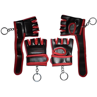 Porte-clés personnalisés pour petits accessoires de fitness – Prix bas – Polyester/EVA – Gants de musculation, MMA, grappling, gym – Portables et durables