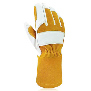 Gants de soudure en cuir de vachette pleine fleur de qualité supérieure, design premium, thermiques, respirants, sportifs, pour la sécurité en extérieur (vente en gros) - Product Image 6