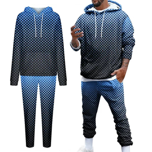 Survêtements de sport décontractés pour hommes, personnalisés avec logo, durables, à séchage rapide, respirants, tricotés et sublimés, pour l'hiver, vente en gros - Product Image 4