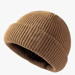 Jacquard 2025 nouveau Design 100% laine bas prix bonnet chapeaux OEM Service vente en gros sur mesure bonnet chapeaux - Product Image 6