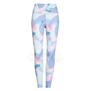 Leggings de Yoga Elásticos de Cintura Alta con Compresión Suave para Mujer, Diseño Personalizado Sólido, Pantalones de Doble Cara Transpirables con Control de Abdomen - Product Image 1