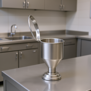 Entonnoir de sécurité ergonomique en acier inoxydable Burkle GmbH, utilisation facile, catégorie de produits Entonnoirs - Product Image 3