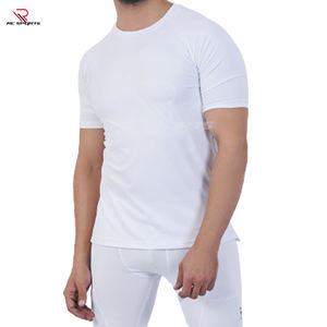 T-shirt à manches tombantes en tricot de haute qualité, 220 grammes, 100% coton, poids lourd, coupe classique, t-shirts personnalisés pour hommes - Product Image 5