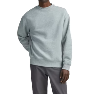 เสื้อสเวตเชิ้ตผ้าฟลีซหนานุ่มทรงโอเวอร์ไซส์ ผ้าฝ้ายแท้ 100% ราคาโรงงาน สกรีนโลโก้ได้ตามต้องการ สำหรับผู้ชาย เหมาะสำหรับฤดูหนาว - Product Image 3