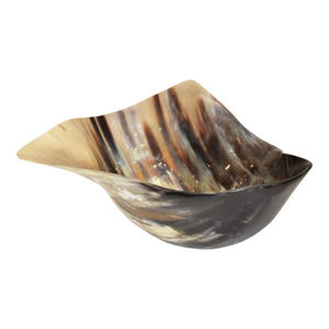 Buen cuenco de cuerno de búfalo, modelo más caliente, forma redonda, cuerno de vaca Natural, cuenco para servidor de ensalada para el hogar, utensilios de cocina, mesa de estilo japonés - Product Image 5