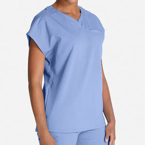 Tenues médicales confortables pour médecins et infirmières, en toile respirante, manches courtes, pour hôpital et clinique - Product Image 2