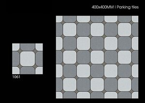 ระเบียงดินเผาหิน400x400สำหรับปูพื้นที่จอดรถสำหรับงานหนักแบบอินเดีย - Product Image 4