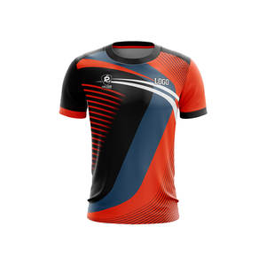Venta al por mayor camiseta unisex 100% poliéster Spandex tejido personalizado impresión por sublimación diseño de logotipo de gran tamaño para los hombres - Product Image 2