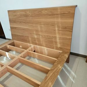 Modern Teak Storage <b>Bed</b> <b>Frame</b> <b>Platform</b> <b>Bed</b> Solid Wood Bedroom Furniture Custom Size Indonesia Manufacturer - Product Image 2
