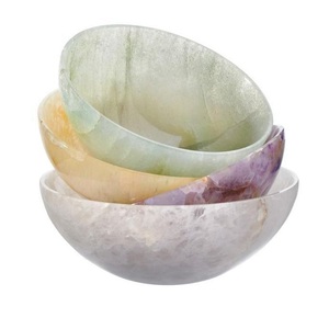 ชามเรซินขัดเงามันดีไซน์ทันสมัยเป็นมิตรกับสิ่งแวดล้อมทำด้วยมือสำหรับสลัดผลไม้ของว่างงานปาร์ตี้ของหวานหรือตกแต่งโต๊ะในบ้าน - Product Image 5