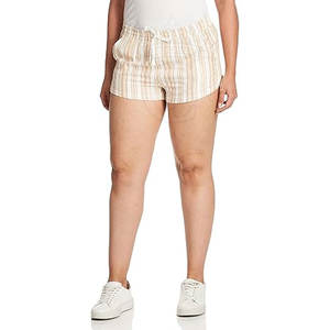 Pantalones cortos cómodos de algodón de talla grande para mujer Pantalones cortos de moda para mujer personalizados de alta calidad al por mayor - Product Image 5