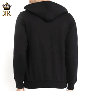 Sweat-shirts à capuche zippés personnalisés pour hommes en molleton 100 % coton, hiver, haute qualité, anti-humidité, respirants, coupe classique, imprimés numériquement - Product Image 3