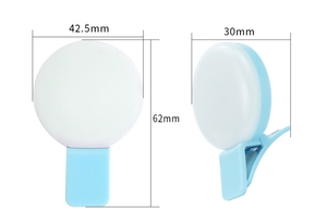 Universel Téléphone Selfie Led Anneau Flash Lumière Portable Téléphone Selfie Lampe Lumineuse Clip Lampe Caméra Photographie Vidéo Projecteur - Product Image 6