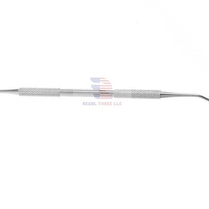 Détartreur dentaire à double extrémité Outils de nettoyage et d'examen des dents en acier inoxydable - Product Image 4