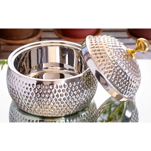 Top Design chauffe-plats chauffe-plats en acier inoxydable meilleure couverture suspendue fête de mariage élégant verre hôtel Restaurant fournitures - Product Image 5