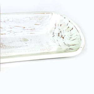 Eco Friendly Wooden <b>Dough</b> <b>Bowl</b> for Candle Wax Farmhouse Decor Mango Wood Long <b>Dough</b> <b>Bowl</b> Antique Wooden Candle <b>Bowl</b> Home Decor - Product Image 3