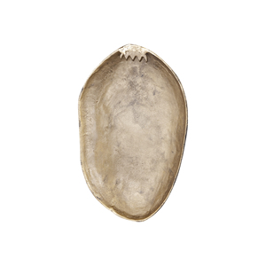 Escultura abstracta moderna de guijarros, objeto decorativo de aluminio fundido, artesanía para exhibición de mesa de oficina en casa - Product Image 2